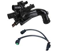 Boitier de Thermostat AVEC Connectique Faisceau de Câblage compatible pour BERLINGO C3 II C3 PICASSO C4 GRAND PICASSO II C4 II DS3 DS4 207 3008 308 5008 508 1.4 1.6 Vti 1.4 1.6 16V - 1336CE 9810916880