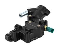 Boîtier de thermostat avec liquide de refroidissement en eau du capteur 9654775080 Contrôle de température du moteur durable de haute qualité pour Berlingo C2 C3 Partner de Black