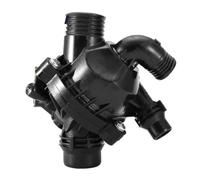 Boîtier de Thermostat de Refroidissement Moteur Essence 11537601158 Compatible with 1 3 X5 X6 E70 E71 E72 E82 E88 E90 E91 E92 135i 2008-2010