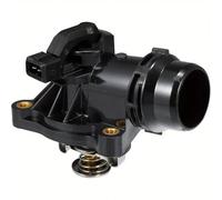 Boîtier de Thermostat pour BMW E46 E81 E87 E82 E88 E90 E91, X3, X1, Z4, 120i, 316i, 318i, 320i (Ensemble boîtier de Thermostat de Liquide de Refroidissement Moteur) 11537510959