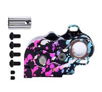 Boîtier de transmission avec couvercle pour SCX10 1/10 Amélioration de l'installation rapide Crawler télécommandé Centre bas amélioré