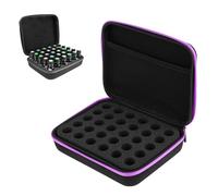 Boîtier de Transport de Stockage d'huile Essentielle, Porte-Organisation EVA Essential Huiles Boîte de Sacs de Transport de Transport de Transport de Transport de Transport de (Violet)
