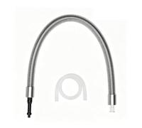 Boîtier de tuyau de lait en acier inoxydable for Machine à café, avec adaptateur HP1, Compatible avec Jura, WE8,ENA 8,Micro 90,E6,D6