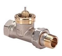 Danfoss boîtier de vanne RAV 15/8 013U0017 R1/2, droit, nickelé mat