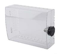 Boîtier de verrouillage pour thermostat avec code à 3 chiffres - Couvercle en polycarbonate transparent pour contrôle du chauffage AC - Protection murale - 21,5 x 14,5 cm