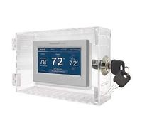 Boîtier de verrouillage universel pour thermostat avec clé, grand couvercle transparent pour thermostat mural, couvercle