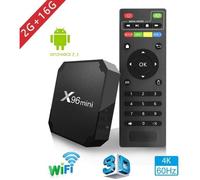 Boîtier décodeur TV X96 MINI - Amlogic S905W Quad Core - 2Go 16Go - 4K 1080P - WIFI