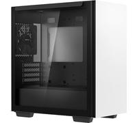 Boîtier Deepcool MACUBE 110 WH en blanc, format mATX, avec alimentation ATX PS2 attachée (longueur inférieure à 170 mm).