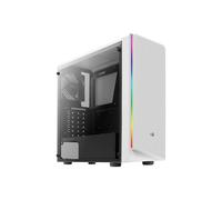 Boîtier Demi Tour Micro ATX / Mini ITX / ATX Aerocool Rift RGB LED Blanc