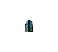 Boîtier Demi Tour Micro ATX / Mini ITX / ATX NOX Hummer TGM LED RGB USB 3.0 Noir