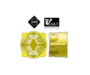 Boitier d'encastrement Legrand pour cloison sèche - Rond