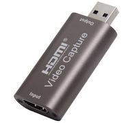 Boîtier d'enregistrement de jeux vidéo Mini HD 1080P,60fps,HDMI vers USB,carte d'acquisition,pour ordinateur,Youtube,OBS,Etc. Diffusion en direct - Type Coffee color #A