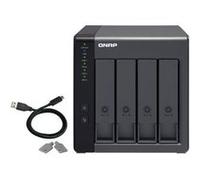 Boîtier d'extension Qnap RAID TR-004 Noir Noir E