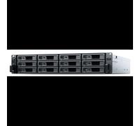 Boîtier d'extension Synology RX1225RP Rack 2U 12 baies HDD/SSD SATA 2.5"/3.5" 430.5x692x88mm noir argent