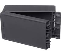 Boîtier d'extérieur Bopla Bocube B 221309 PC-V0-7024 96015234 gris graphite (RAL 7024) 125 x 231 x 90 Polycarbonate V0 1 pc(s)