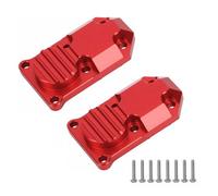 Boîtier Différentiel Métallique Pour Voiture Axial Scx24 1/24 Rc, 2 Pièces, Couvercle De Différence, Mise À Niveau Avant Et Arrière, Accessoires