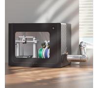 Boîtier d'imprimante 3D avec extracteur de fumée et éclairage LED - Kit de ventilation pour séchoir à filament et protection de graveur