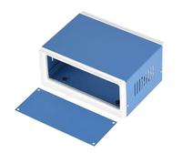 Boîtier d'instrument compact et fiable en métal - Boîtier de distribution fonctionnel - Boîtier en aluminium robuste pour appareils électroniques - Cadre en plastique - Boîtier en aluminium