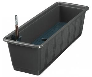 Boîtier d'irrigation Geli 837 080 38, Aqua 80 cm, Anthracite avec Affichage du Niveau d'eau