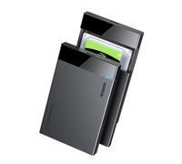 Ugreen Châssis externe 2.5" HDD/SSD US221, SATA 3.0, USB-C, 50cm (noir), Boîtier pour disques durs, Noir