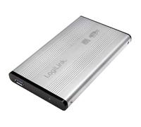 Boitier disque dur externe - LogiLink - 2,5"" SATA - USB 3.0 - Argent - 5 GBit/sec