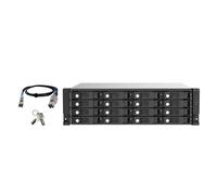 QNAP TL-R1620Sep-RP Boîtier HDD Noir, Gris 2.5/3.5'