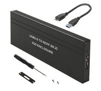 Maclean Boîtier SSD M.2 USB 3.0 NGFF – 5 Gbit/s, 2230/2242/2260/2280, Plug & Play UASP