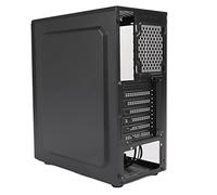 Boîtier D'ordinateur Boîtier de Jeu pour PC ATX Mid Tower, Châssis de Bureau Bonne Dissipation de Chaleur USB3.0 PC de Jeu Support D'ordinateur de Bureau ATX, Micro ATX, Mini 1TX
