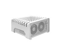 Boîtier D'Ordinateur de Bureau ITX, Petit Boîtier de Salon, HTPC Horizontal, Boîtier Fantaisie Blanc