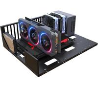 Boîtier d'ordinateur de Jeu montable soi-même, châssis Ouvert pour Cartes mères E-ATX/M-ATX/ITX, Conception optimisée