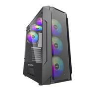 Boîtier D'Ordinateur Gaming PC Boîtier Noir Tour Moyenne 3.4 kg RGB Darkflash