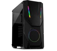 Boîtier d'ordinateur - Inter-Tech - IT-3303 Hornet - Noir - USB 3.0 - Refroidissement optimisé