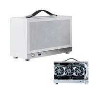 Boîtier d'ordinateur Mini ITX Valise d'd'aluminium de boîtier d'ordinateur