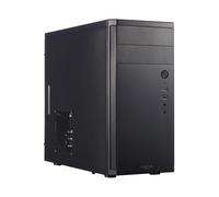 Boîtier d'ordinateur mini-tour Fractal Design Core 1100 - mATX - Débit d'air et refroidissement élevés - 1 ventilateur silencieux 120 mm inclus -