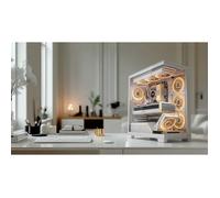 Boîtier d'ordinateur - MODECOM - Volcano Stellar Plus - Verre trempé - Bande LED ARGB - Refroidissement 360 mm