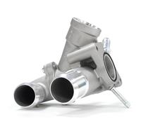 Boîtier du thermostat Boîtier de thermostat de liquide de refroidissement moteur compatible avec Ford Explorer, Flex, Edge et Taurus 3.5L NA (2011-2019) AT4Z8A586B Thermostat