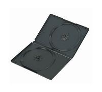 Waytex 72121 Pack de 10 Boîtiers DVD Noir