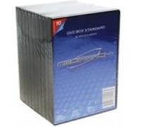 KONEKTIKPC Boîtier DVD standard 1 DVD Noir Pack de 10
