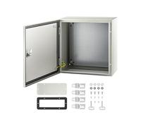 VEVOR - boîtier électrique en acier, boîtier électrique 40x40x20 cm, en acier au carbone IP65