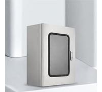 boitier Electrique Boîte De Jonction en Métal De 200 250 350 450 600 Mm De Hauteur, Boîte Électrique Extérieure Étanche avec Trous De Câble, Boîtes De Projet(H x W x D 450x350x200MM/T 1.2MM)