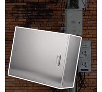 boitier Electrique Boîtes De Projet Étanches De Profondeur 120 150 200 Mm, Boîtier Électrique Extérieur avec Trous De Câbles, Boîte De Commande Électrique De(H x W x D 300x600x150MM/T 1.5MM)