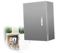 boitier Electrique Boîtier D'armoire Électrique, Coffre De Jonction en Acier Inoxydable pour Boîtes Utilitaires/systèmes De Pompe, Boîtes De Projet Murales(H W D 500x250x150MM/T 1.2MM)