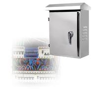 boitier Electrique Boîtier De Profondeur 160 180 200 250 300 mm, Commande Électrique De Coffre De Jonction, Boîtier Acier Inoxydable 304, Aux Intempéries(W x H x D x T 400x500x300x0.8mm)