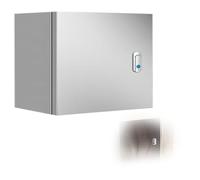 boitier Electrique Boîtier Électrique, Armoire en Acier Inoxydable avec Porte Verrouillable, Boîtier Extérieur Résistant Aux Intempéries pour Réseau(H x W x D 300x500x200MM/T 1.5MM)