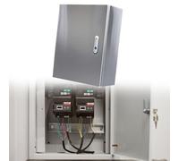 boitier Electrique Boîtier Électrique Extérieur, Coffre De Jonction en Acier Inoxydable pour Bâtiments Commerciaux/parkings, Coffre Universel pour Équipement(H W D 350x250x150MM/T 1.2MM)