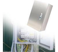 boitier Electrique Coffre De Jonction Électrique, Résistant Aux Intempéries en Acier Inoxydable 304, Industriel pour Équipement De Circuit De Protection(H W D 450x350x200MM/T 1.2MM)