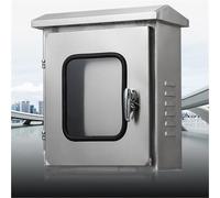 boitier Electrique Coffre De Jonction en Acier Inoxydable 304, Industriel Anti-poussière pour Équipement De Circuit De Protection, Électrique Étanche(H x W x D 600x500x200MM/T 1.5MM)