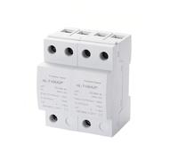 Boîtier électrique de Protection Contre la Foudre Domestique AC220V 20~100KA T1 2P/4P Module de Protection de Dispositif de Protection Contre la Foudre monophasé(T1 220V/2P)
