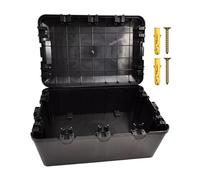 Boîtier électrique d'extérieur - Couvercle de câble d'extension étanche - Grande boîte de commutation extérieure étanche - Boîtier de sécurité étanche pour protéger la prise de courant, la prise, la