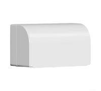 Boîtier électrique étanche à montage en surface pour double prise encastrée 86, installation rapide, aucune boîte de jonction nécessaire, plaque murale en ABS anti-poussière pour surfaces peintes en